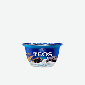 Йогурт Teos Греческий чернослив и злаки 2% 140 г
