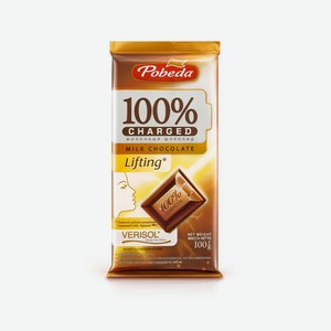 Шоколад молочный  Чаржед Лифтинг  100гр