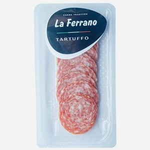 Колбаса сыровяленая La Ferrano Tartuffo нарезка, 70 г