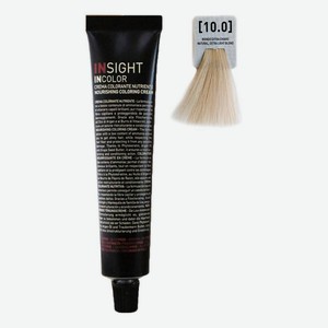 Крем-краска для волос с фитокератином Incolor Crema Colorante 100мл: 10.0 Супер светлый блондин натуральный