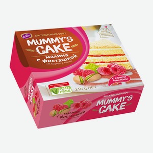 Торт  Mummy s cake  малина с фисташкой 310г
