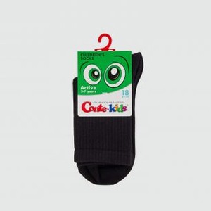 Носки CONTE-KIDS Черный 33-35 размер