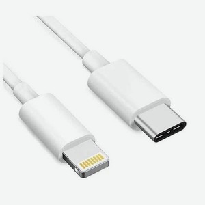 Кабель Buro PD18W USB Type-C (m)-Lightning (m) 1м белый