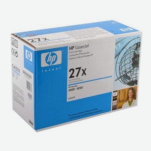 Тонер-картридж HP № 27X black для HP LJ 4000/N/TN/4050/N/TN (10000стр.) (C4127X)