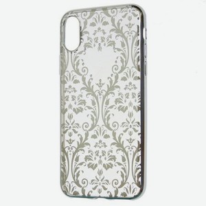 Накладка Devia Crystal Baroque Case для iPhone X - Silver