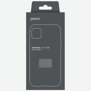 Клип-кейс PERO силикон для Xiaomi Redmi 10 прозрачный