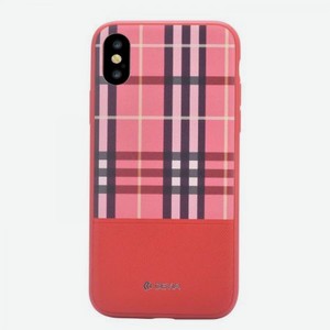 Накладка Devia Lattice Case для iPhone X - Red