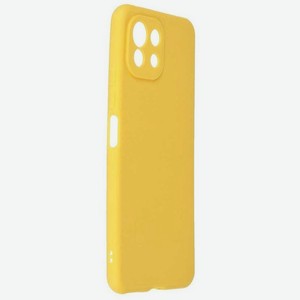 Чехол Zibelino для Xiaomi 11 Lite/Mi 11 Lite Soft Matte Yellow ZSM-XIA-MI11-LITE-CAM-YEL