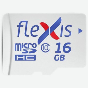 Карта памяти Flexis MicroSDHC 16Gb Class 10 UHS-I U1 FMSD016GU1