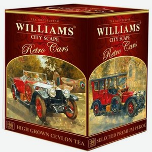 Чай черный Williams City Scape листовой 150 г
