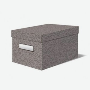 Коробка для хранения Лакарт Дизайн s 2 шт, 15х18х27см 9543