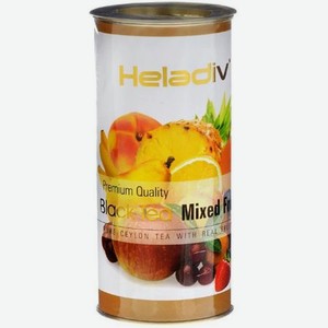 Чай черный Heladiv смесь фруктов, 100 г