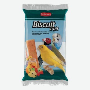 Лакомство Padovan Biscuit Fruit для птиц бисквиты фрукты, мед 30 г