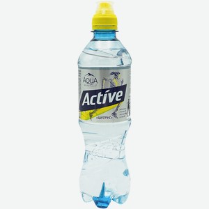 Напиток сокосодержащий Aqua Minerale Active Цитрус 0,6 л
