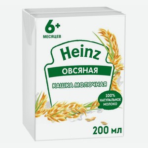 Кашка Heinz овсяная молочная 200 мл