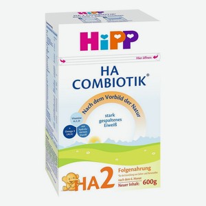 Детская смесь HiPP 2 Combiotic молочная сухая с 6 месяцев 600 г