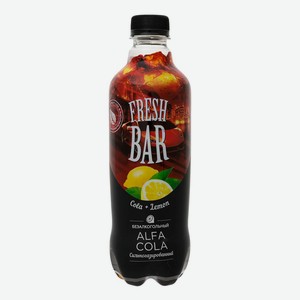 Газированный напиток Fresh Bar Alfa Cola 0,48 л