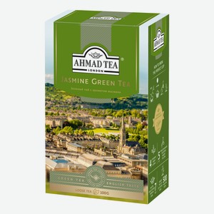 Чай зеленый Ahmad Tea Jasmine Green Tea с жасмином листовой 100 г