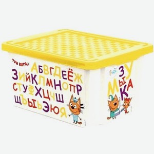 Ящик для игрушек Три Кота 17 л