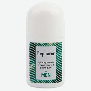 REPHARM Дезодорант-антиперспирант с пептидами for men