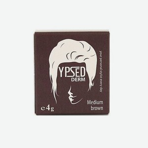 Ypsed Пудра-камуфляж для волос YpsedDerm, Мedium brown (средне-коричневый)