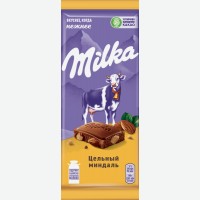 Шоколад   Milka   молочный с цельным миндалем, 90 г