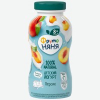 Йогурт   ФрутоНяня   питьевой детский Персик 2,5%, 200 г БЗМЖ
