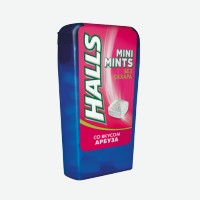 Конфеты   Halls   Mini Mints со вкусом арбуза без сахара, 12,5 г