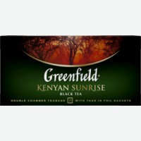 Чай   Greenfield   Kenyan Sunrise черный в пакетиках, 25 шт