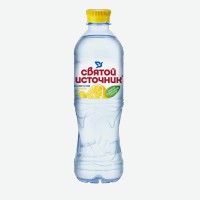 Вода   Святой источник   Лимон, негазированная, 0,5 л