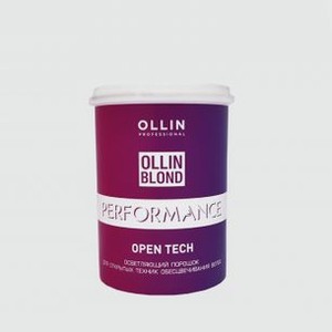 Осветляющий порошок для открытых техник обесцвечивания волос OLLIN PROFESSIONAL Blond Performance Open Tech 500 гр