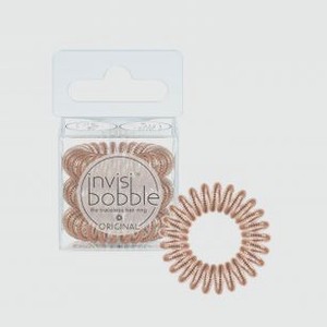 Резинка-браслет для волос INVISIBOBBLE Original Bronze And Beads 3 шт