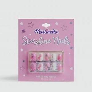 Набор накладных ногтей MARTINELIA Unicorn Starshine Nails 30 гр