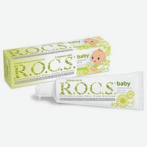 Зубная паста R.O.C.S Baby Душистая Ромашка 45 гр.