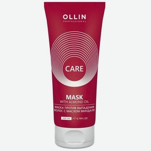 Маска Ollin Professional Care против выпадения волос с маслом миндаля 200мл