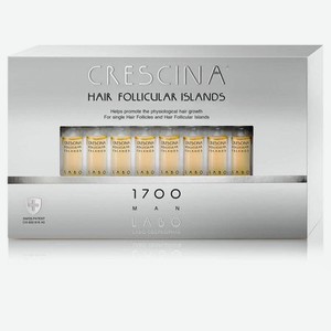 Лосьон для стимуляции роста волос Crescina Follicular Islands 1700 для мужчин №20
