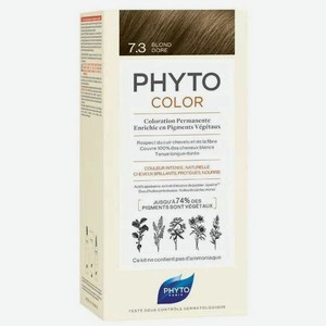Краска для волос Phytosolba Phyto Color Золотистый блонд 7.3