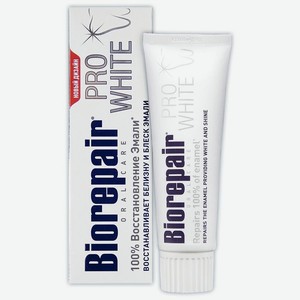 Зубная паста Biorepair Сохраняющая белизну Pro White 75мл