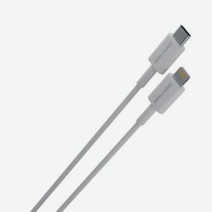 Кабель More choice K71Si Smart USB 2.4A PD быстрая зарядка для Apple 8-pin Type-C 1м белый