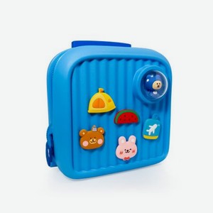 Детский туристический рюкзак 29х18х28 см голубой