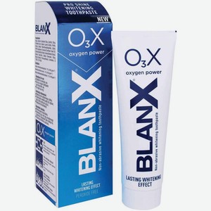 Зубная паста BlanX O3X Отбеливающая/Professional Toothpaste 75мл