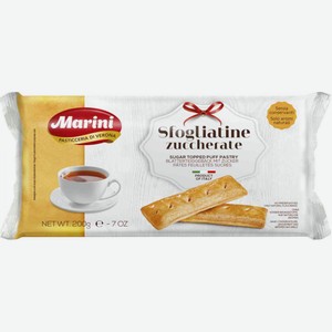 Печенье Marini Sfogliatine Zuccherate, 200 г