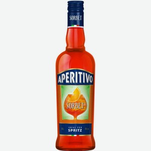 Ликёр Sorbet Aperitivo Spritz Апельсин 15 % алк., Россия, 0,5 л