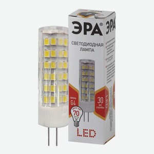 Лампа Светодиодная ЭРА LED JC-7W-220V-CER-827-G4