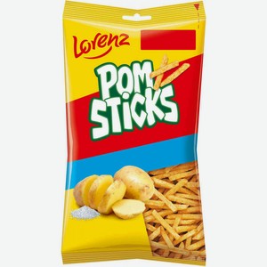 Чипсы картофельные Pomsticks соломкой с солью, 100 г