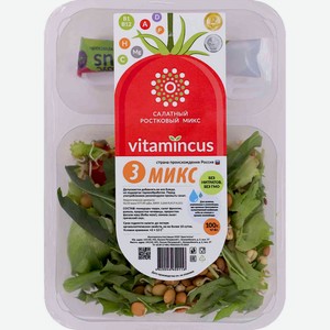 Салатный ростковый микс Vitamincus №3, 100 г
