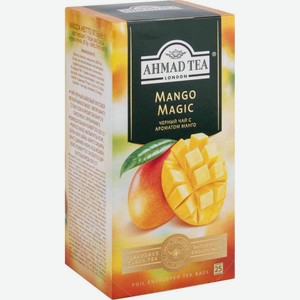 Чай чёрный Ahmad Tea Mango Magic, 25×1,5 г