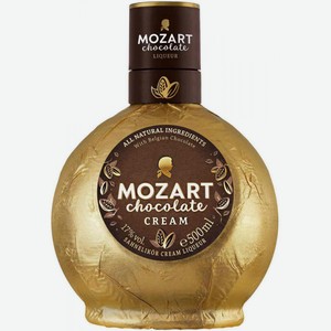 Ликёр эмульсионный Mozart Chocolate Cream 17 % алк., Австрия, 0,5 л