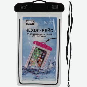 Чехол для смартфона водонепроницаемый Ecos W-77, 110×210 мм