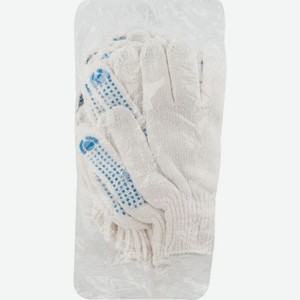 Перчатки Берта трикотажные с ПВХ-покрытием, 6 пар